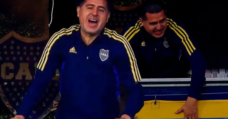 Los palos a Riquelme por el eufórico festejo en el gol de Boca a Racing