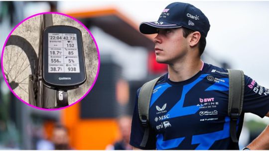 Franco Colapinto no afloja ni con 40º: su intenso entrenamiento se volvió viral en redes