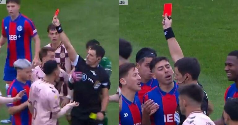 Las dos expulsiones sin justificación de Martínez Beligoy y la roja que sí debió aplicar y no hizo