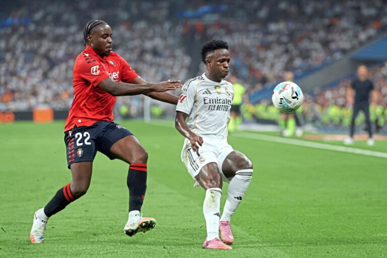 Franco Mastantuono en Real Madrid vs. Osasuna, en vivo