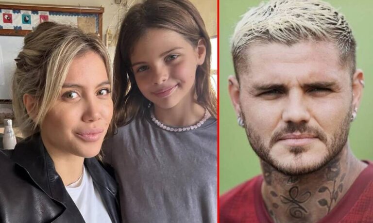 Wanda Nara expuso los chats con sus hijas tras la fuerte pelea que tuvo con Mauro Icardi