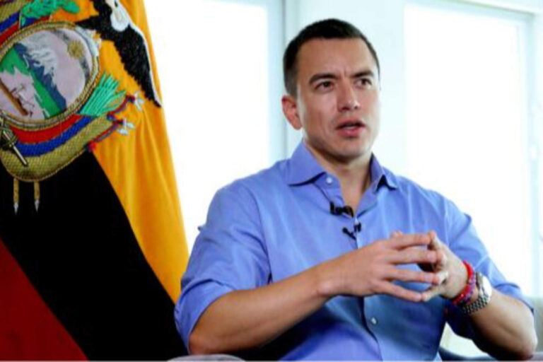 Noboa defiende proforma 2025 como eje de seguridad, inversión y estabilidad