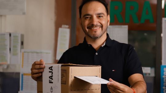 Resultados Corrientes: los primeros datos oficiales confirman el triunfo de Juan Pablo Valdés en primera vuelta