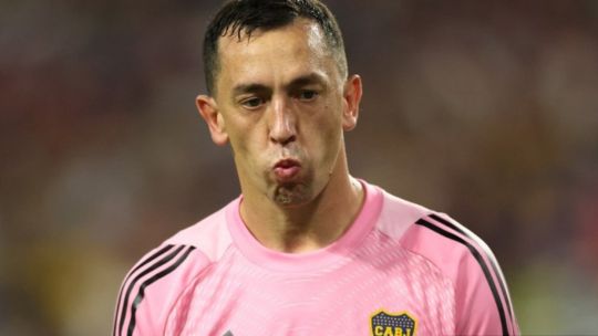 Agustín Marchesín se desgarró y es baja en Boca