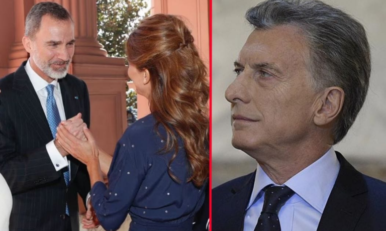 Explotó todo! Así fue el cara a cara entre Mauricio Macri y el rey Felipe por Juliana Awada: Se armó un quilombo