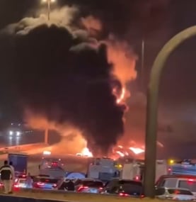 Dos drones impactaron contra la Embajada de los Estados Unidos en Riad, capital de Arabia Saudita